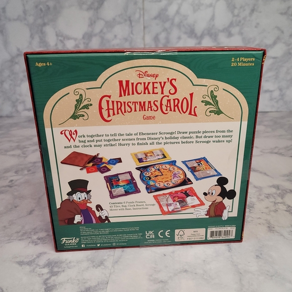 Disney Mickey's Christmas Carol Game NWT - Picture 3 of 8